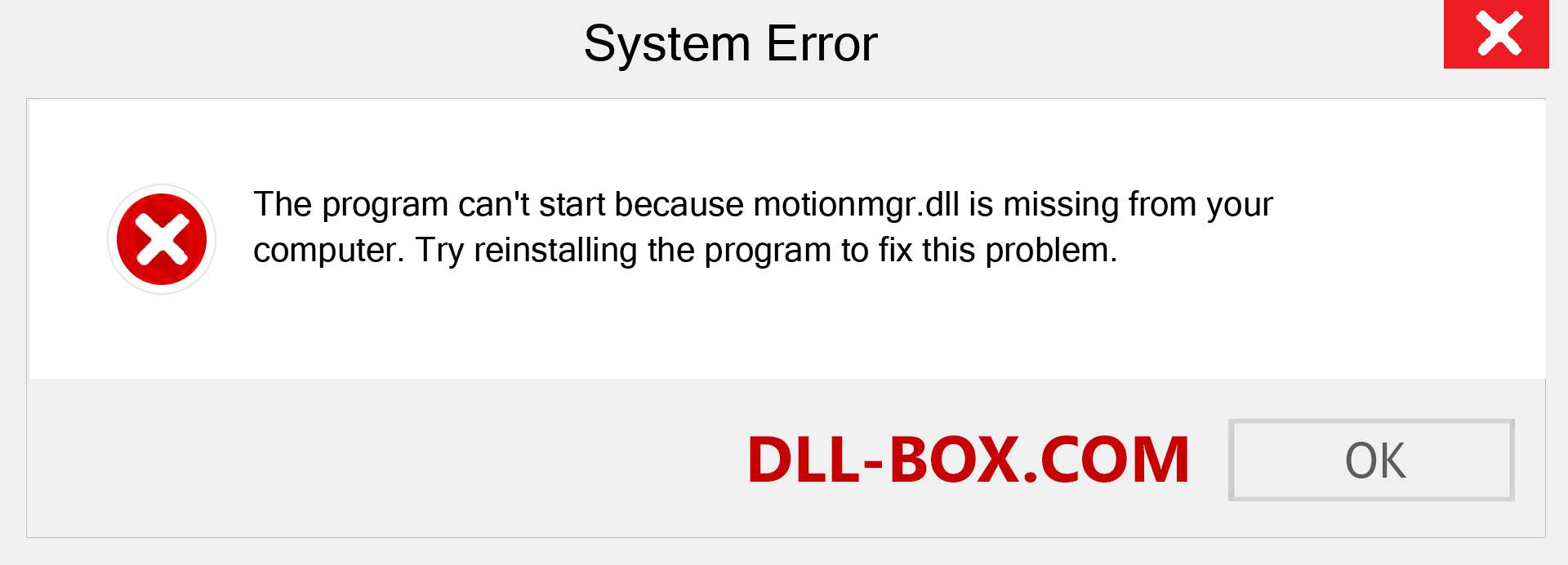  motionmgr.dll file is missing?. Download for Windows 7, 8, 10 - Fix  motionmgr dll Missing Error on Windows, photos, images